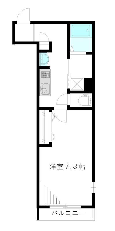 ｓｔｒａｄａ高円寺（ストラーダ高円寺）  302号室 間取り