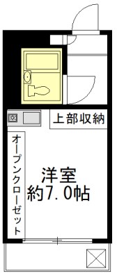 シティコア梅ヶ丘 303号室 間取り