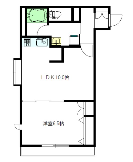 ヴィラデルソル高円寺 303号室 間取り