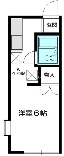 マイメゾン  201号室 間取り