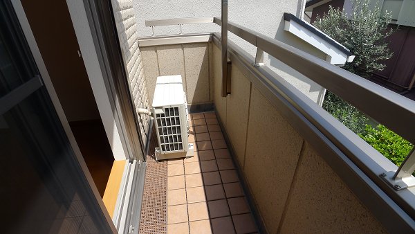 ソレイユ ベランダ