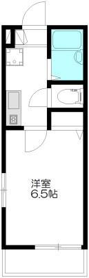 アトラス 2Ｃ号室 間取り