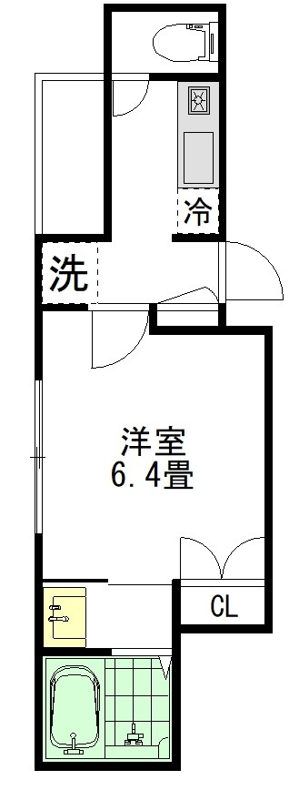 bloom・S 202号室 間取り