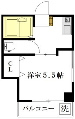 アネックス西荻 302号室 間取り