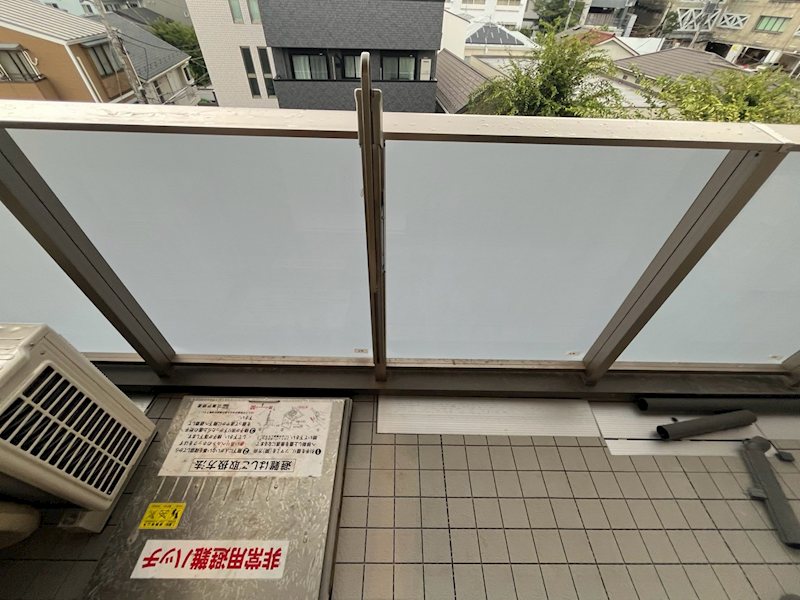 ベルシエル ベランダ