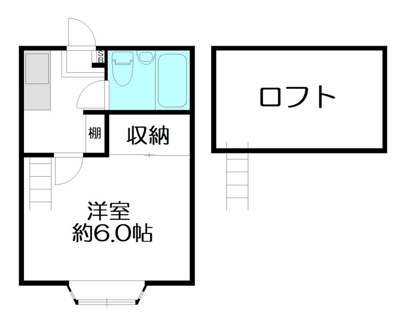 PATIO(パティオ)22 A104号室 間取り