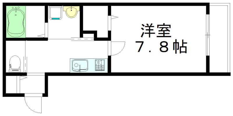 へーベルメゾン阿佐ヶ谷 207号室 間取り