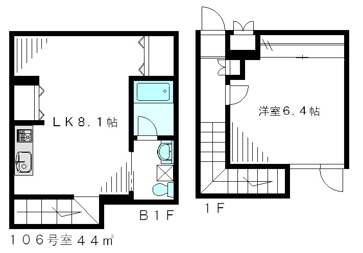 ハウス＆ガーデンデルコ 間取り図