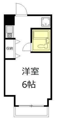 ヒルズ駒場東大前 404号室 間取り