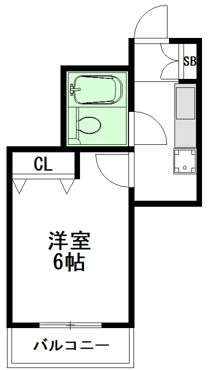 GRAND PAIR(グランド ペア) 302号室 間取り