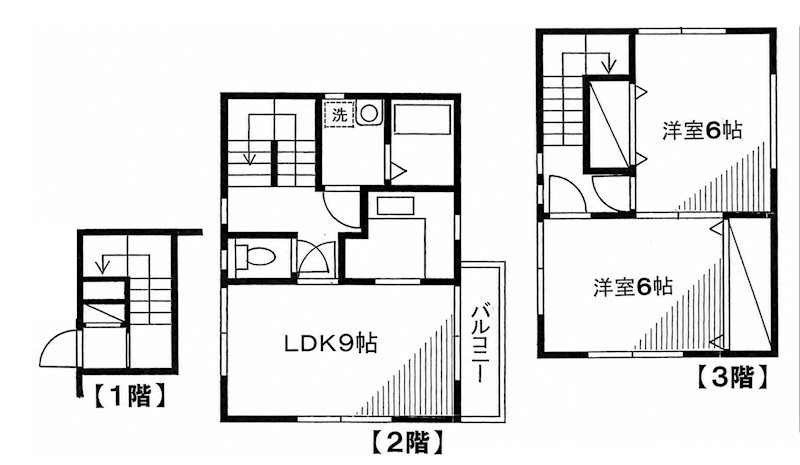 シェモア越仲 間取り