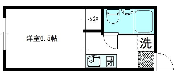 ユニット吉祥寺 １A号室 間取り