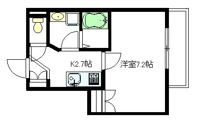 イデアルアパートメント北沢 302号室 間取り