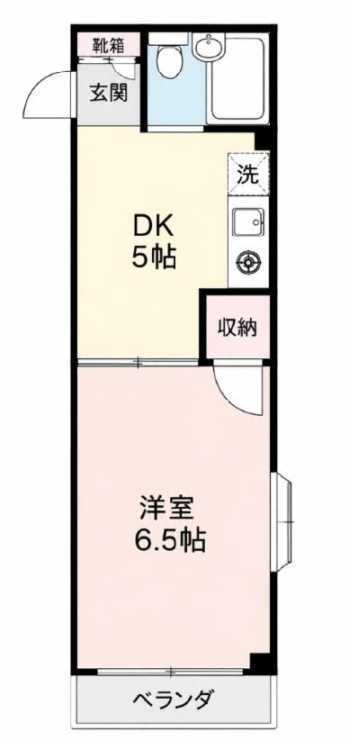 メゾンドフローラ 207号室 間取り