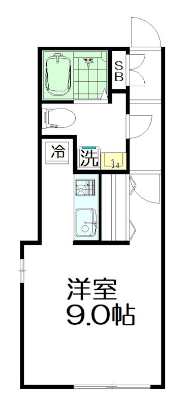 ブランシェ江古田 305号室 間取り