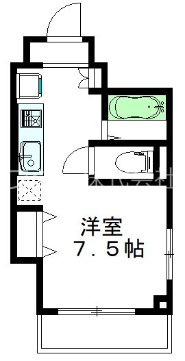 ハイムハラシマ 301号室 間取り