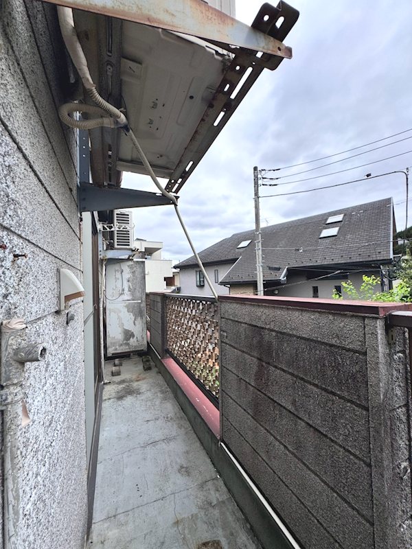 フラットハナタキ ベランダ