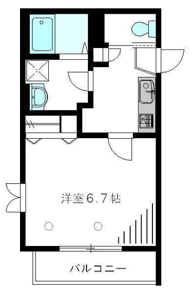 メゾンイーハトーブ 303号室 間取り