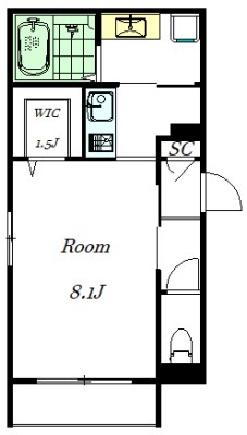 SUZUKAN RESIDENCE　下北沢（スズカンレジデンス） 105号室 間取り