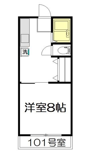 南阿佐谷レジデンス 205号室 間取り
