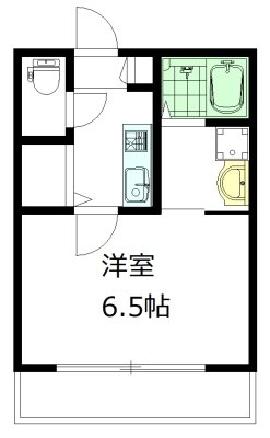 パーシモン 301号室 間取り