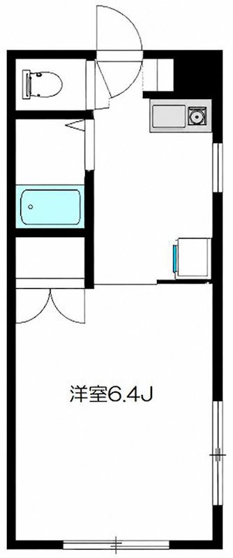 ラリグラス 102号室 間取り
