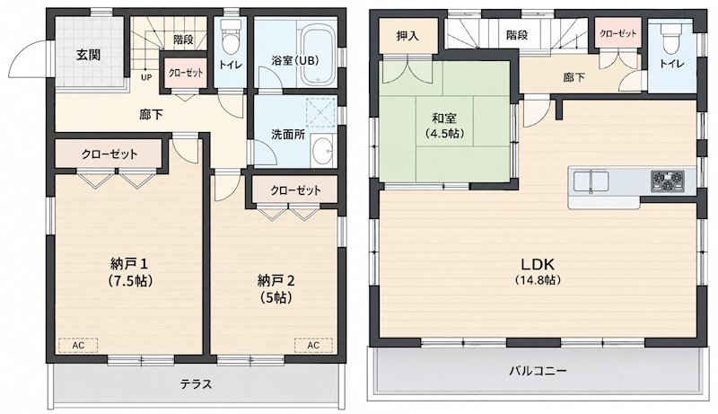 大泉学園町6　戸建 間取り