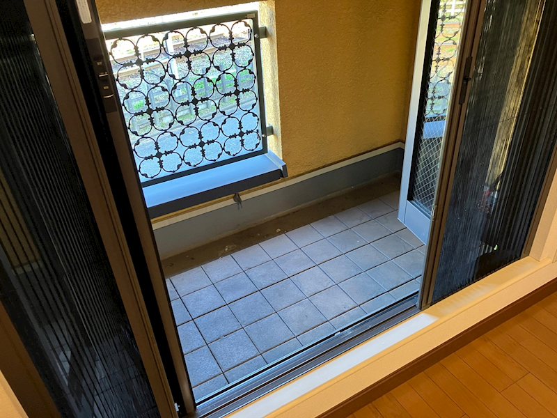 ハウス中屋 ベランダ