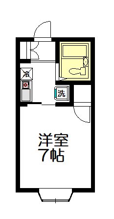 レーベンハウゼ 204号室 間取り