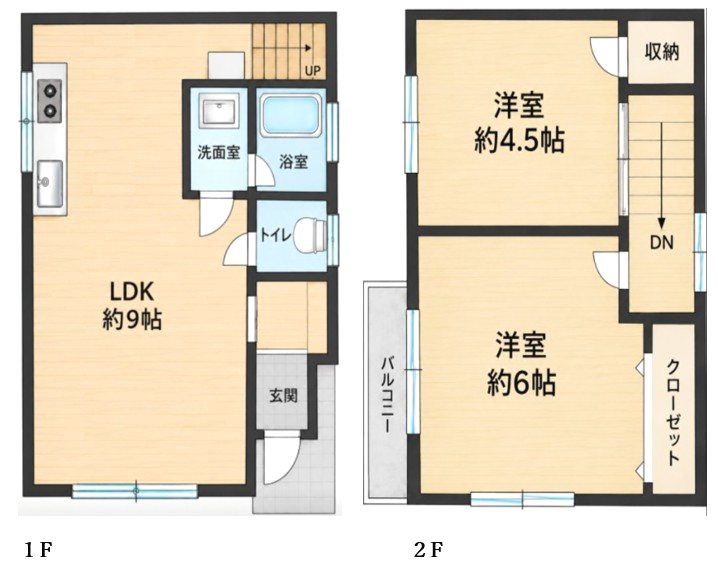 北烏山戸建 間取り