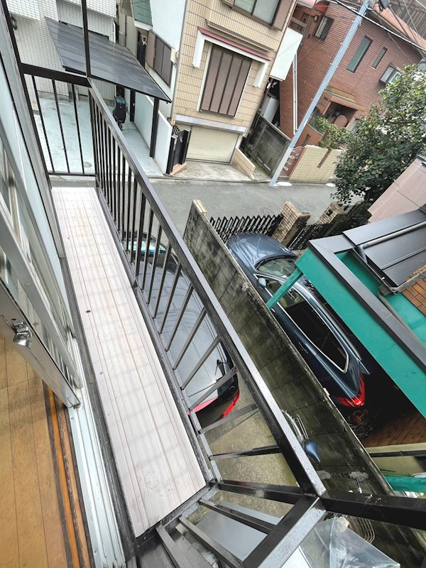 北烏山戸建 ベランダ