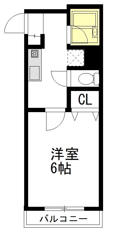 ブルーベル西荻 203号室 間取り