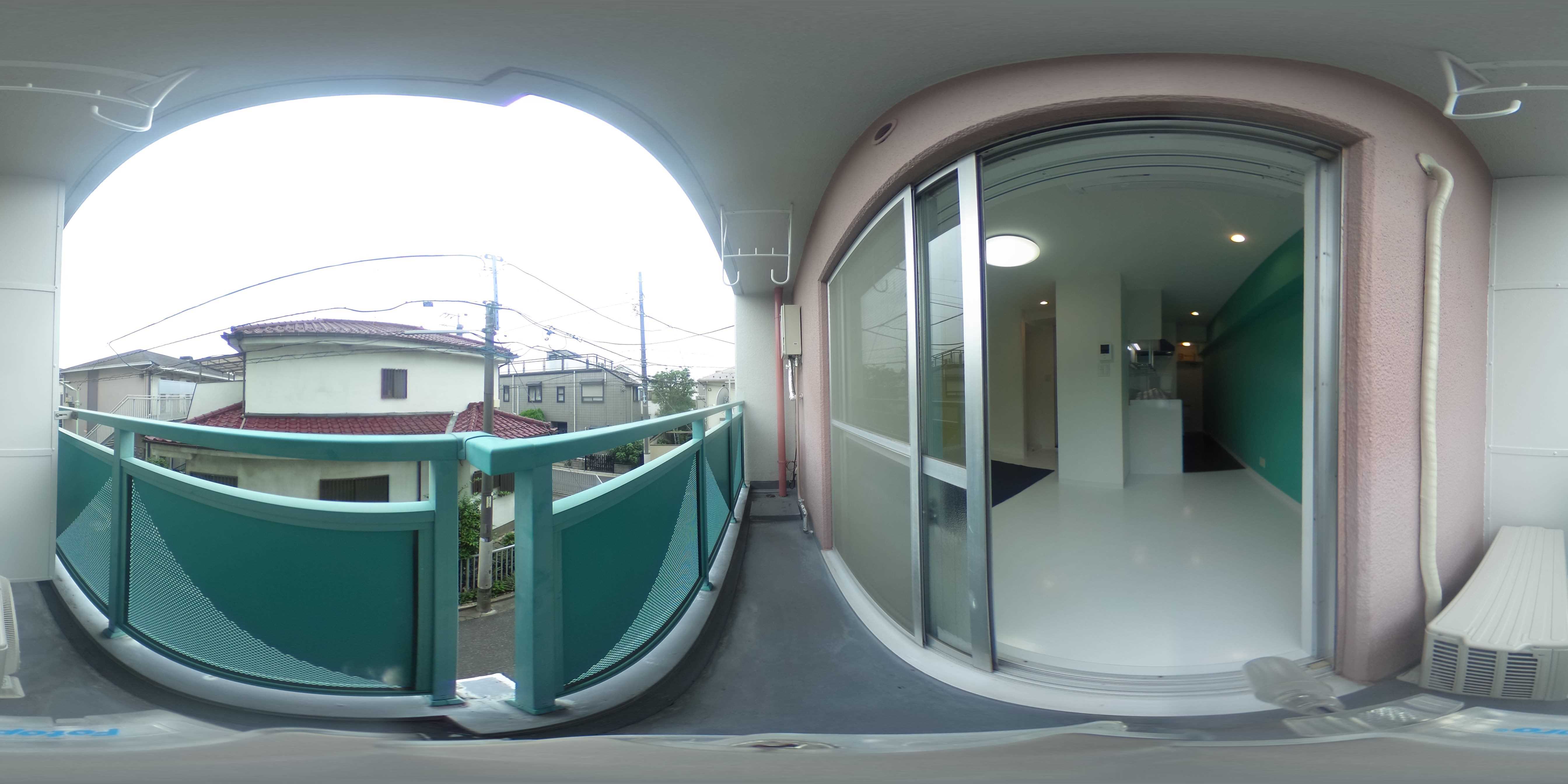 ハイムハラシマ ベランダ