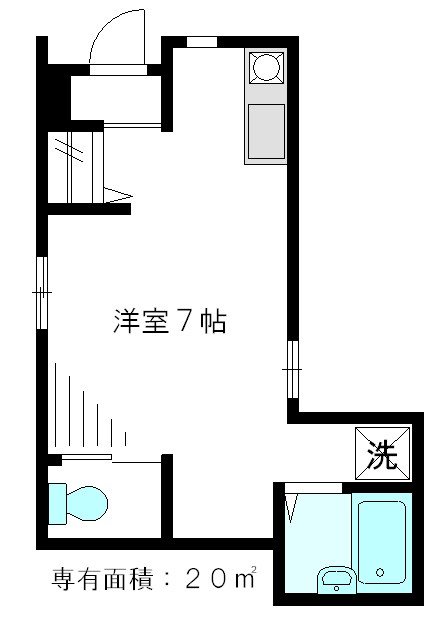 斎藤様邸 101号室 間取り