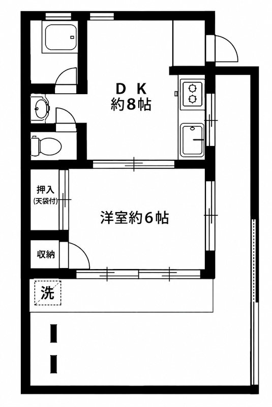 サンコーポ宮前 間取り