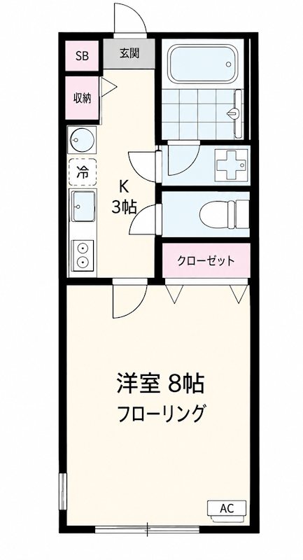 コンフォール吉祥寺ＥＡＳＴ 302号室 間取り