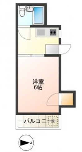 マンションコウノ 301号室 間取り