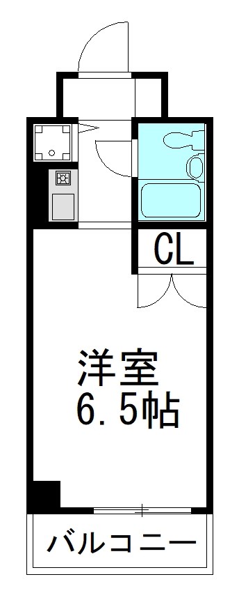 グローリア初穂東糀谷 503号室 間取り