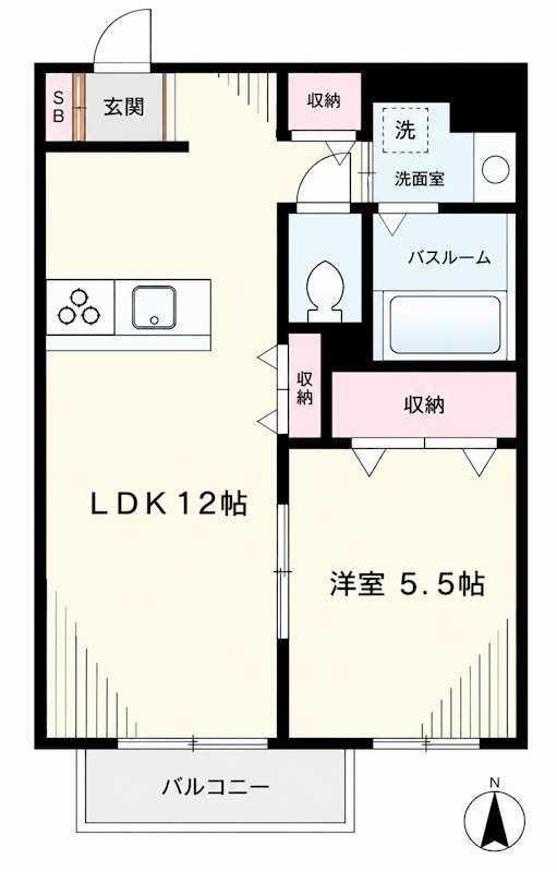 Felice南荻窪 102号室 間取り