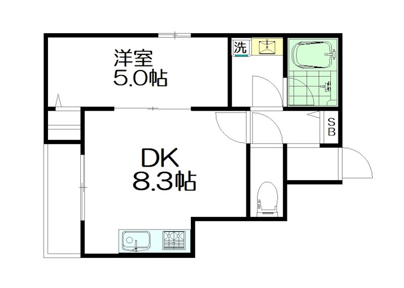 North Side Village（ノース サイド ヴィレッジ）  間取り