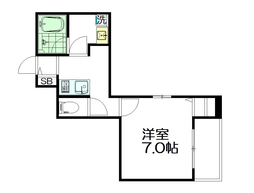 North Side Village（ノース サイド ヴィレッジ）  間取り