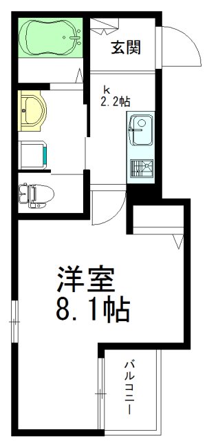 イーストハイツ 間取り