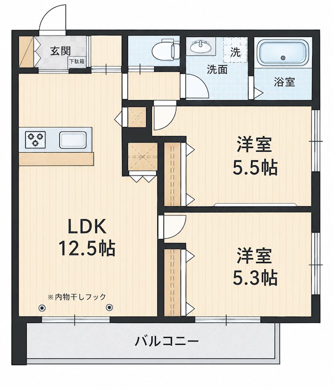 メゾン　エミナール 間取り