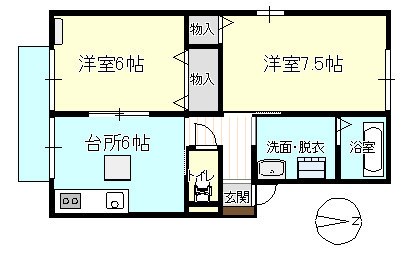 クオーレ　C棟 間取り
