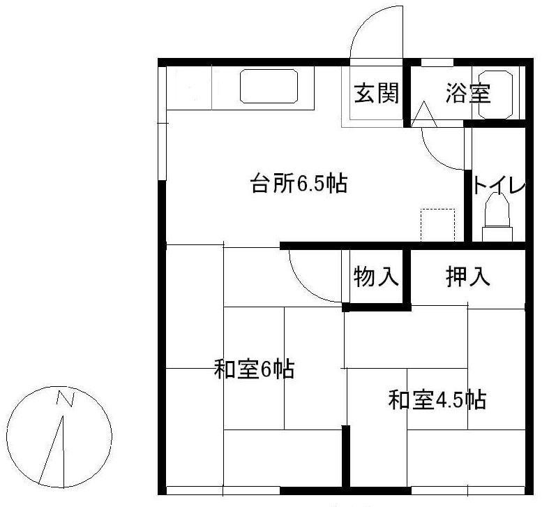 下瀬アパート 間取り