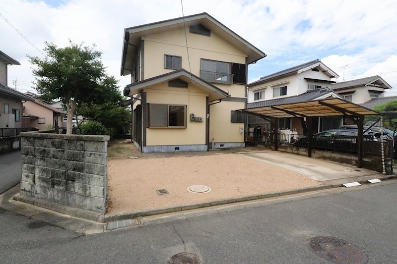 総社市清音柿木 4LDK借家 外観
