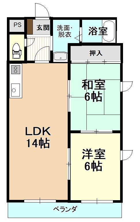 プロスペリティ木村 間取り