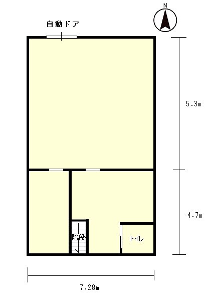 総社市岡谷　店舗 間取り