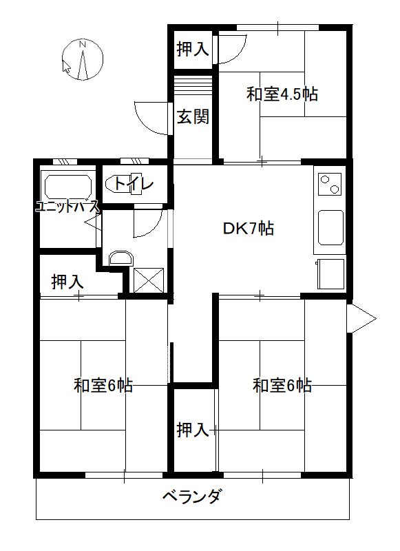 エルホワイト 間取り