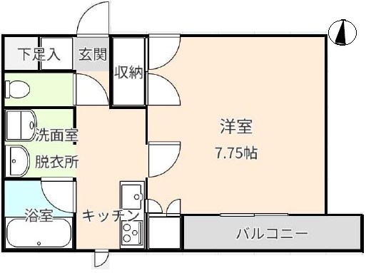 荒木ビル  間取り